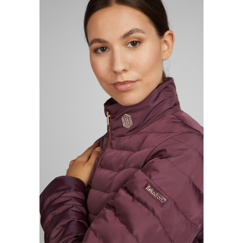 Eskadron Ladies Quilted Jacket Fanatics AW23 - Cassis-3